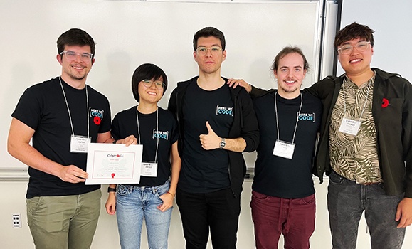 NIMS Lab Students took the top place at the in the Atlantic Region CyberSci Challenge 2022/2023. What’s more, they ranked the fourth nationally. Way to go Team! 